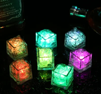 Wasserdichte LED-Bar mit Blitz-Eiswürfeln, leuchtender fluoreszierender Block