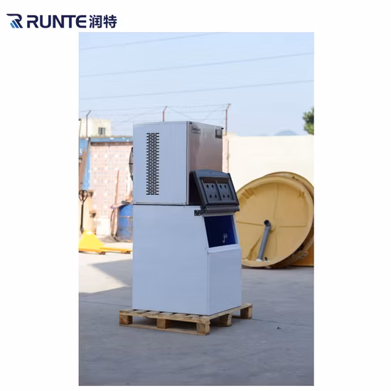 Food Fresh Keeping Bar Counter30kg Hollow Ghana Ice Cube Maker Machine Commercialsize