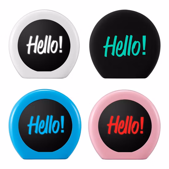 Großhandel mit individuellem Logo, beleuchteter tragbarer Audio-Mini-Wireless-Bluetooth-Lautsprecher